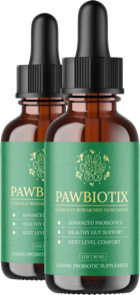 PawBiotix 2-bottle dog probiotic package